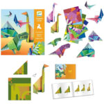 Set Creativ Origami. Dinozauri DJECO