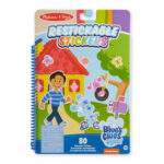 Carnet cu Autocolante reutilizabile Melissa and Doug