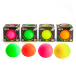Jucarie-antistres, Minge Neon ball in asort. 10x10x9cm Dinotoys