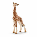 Figurina pui de girafa Schleich