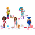 Mini set Chelsea si prietenii Invatare profesii  in  assort.Barbie MATTEL