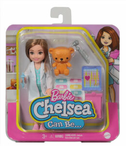 Mini set Chelsea si prietenii Invatare profesii  in  assort.Barbie MATTEL - imagine 3