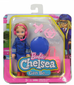 Mini set Chelsea si prietenii Invatare profesii  in  assort.Barbie MATTEL - imagine 5
