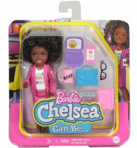 Mini set Chelsea si prietenii Invatare profesii  in  assort.Barbie MATTEL - imagine 6