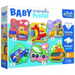 Puzzle - "Baby Progressive" - Vehicles