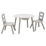 Set masa+2 scauni Alb Kidkraft