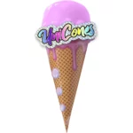 Figurina Unicorn surpriza si accesorii, Seria 2, Unicones BLACKFIRE