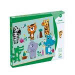 Puzzle din lemn Coucou-croco DJECO