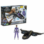 Set joc avion cu figurina Black Panther Hasbro