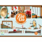 Set de constructie trasee ZIG and GO - Zig and Go -Music 52 piese DJECO