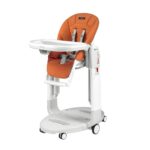 Scaun -masa beby TATAMIA Wonder Orange (portacaliu) Peg Perego