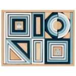 Blocuri de constructie -azur Goki