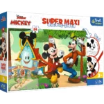 Puzzle - "24 SUPER MAXI" - Funhouse and friends / Disney Mickey Mouse Funhouse