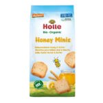 Holle Bio Organic mini-pesmeti de griu cu miere,unt (12 luni+) 100g