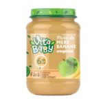 Pireu mere si banane FARA ZAHAR 180g BABY