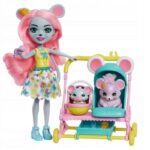 Set Enchantimals Familia Soarecei Mauria and Squeaker MATTEL