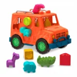 Set de joaca Camion Safari Sorter cu figurine animale Battat (cutie inchisa)