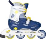 Role ajustabile - Hardboot 30-33 albastru/galben NIJDAM