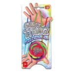 Joc cu ata pe degete Ztringz Finger Glitter Dinotoys