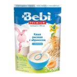 Terci orez/caise uscate lapte (4+) 200g Bebi PREMIUM