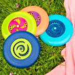 Jucarie - Frisbee culoare verde lime-fructul pasiunii Battat - imagine 2