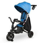 Bicicleta pliabila Nova + albastru Qplay