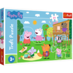 Trefl Puzzles - "24 Maxi" - Fun in the grass / Peppa Pig