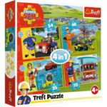 Puzzle - "4in1" - Brave Fireman Sam