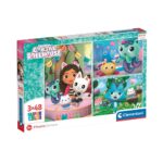 Puzzle GABBY`S DOLLHOUSE 3X48 piese Clementoni