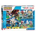 Puzzle Sonic 3X48 piese CLEMENTONI