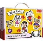 Trefl Puzzles Baby Classic Happy Kittykit / Media Rodzina Kicia Kocia