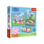 Trefl Puzzles 2in1 + memos Happy moments with Peppa Pig / Peppa Pig