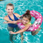 Cerc gonflabil Minnie Mouse 56cm 3-6ani Bestway - imagine 3