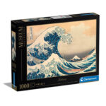 Puzzle - Hokusai, Marele val, 1000 piese Clementoni