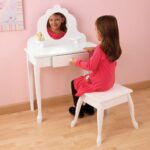 Masa de tualeta cu scaunel Vanity and Stool 66 x 30 x 100 cm Kidkraft — изображение 2