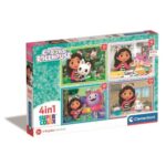 Puzzle 4IN1 GABBY`S DOLLHOUSE Clementoni