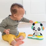 Jucarie dezvoltara bebilus Panda INFANTINO - imagine 2