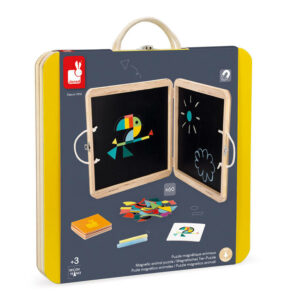 Puzzle cu animale magnetice