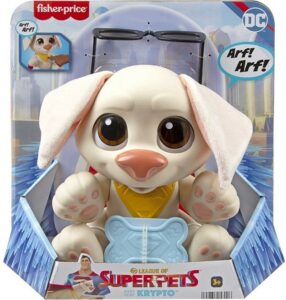 Jucarie interactiva DC Super Pets Baby Krypto Fisher Price