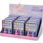 Set produse cosmetice pentru copii Little Unicorn Makeup Tin Box MARTINELIA