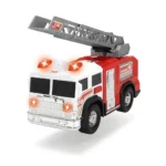 Dickie auto "Pompieri" cu scara, sun and lum 30cm - imagine 2