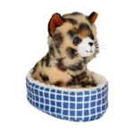 Jucarie Pisica multicolor din plus in cos SPIEGELBURG