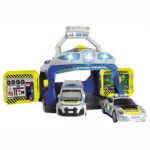 Dickie auto "Politie station" 2 auto (Porsche and Citroen) sun/lum - imagine 2