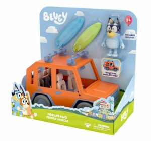 Set de joaca Masina familiei, cu figurina inclusa Bluey MOOSE