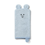 Manusa de baie din banbus albastru