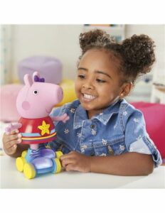 Figurina Peppa Pig - Roller Disco (28 cm) Hasbro - imagine 3