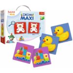 Trefl 02332 Game - Memos Maxi Bebies and the Bear