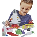 Set Plastilina 10 Play-doh Spaceship Blastoff Hasbro - imagine 2