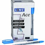 Ручка шариковая LINC ACE 0.7mm синяя набор 3 шт
