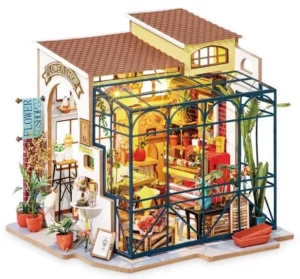 Puzzle 3D din lemn Emily`s Flower Shop ROBOTIME — изображение 3